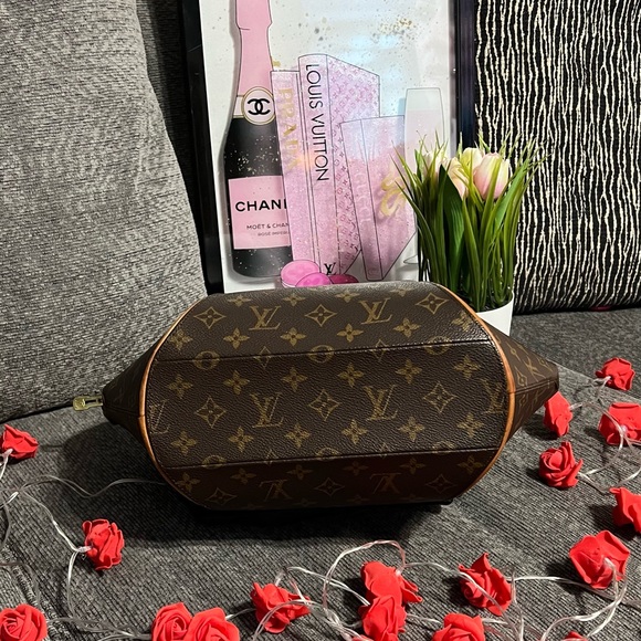 Louis Vuitton Brown and Tan Monogram Bag, Ellipse MM - Picture 9 of 11